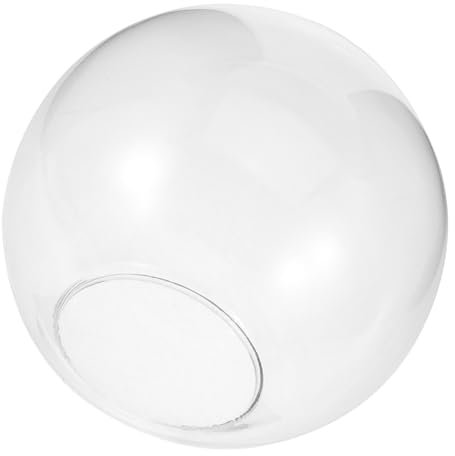 Garneck Kugelförmiger Lampenschirm Aus Glas Glasschirm Für Pendelleuchten Ersatz Lampenschirm Mit 130mm Durchmesser Dekorativer Glasschirm Für Wohnzimmer Und Schlafzimmer