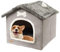 Chaies Hundehütte Hundehöhle Hundebett Hundehaus Katzenhöhle Tierbett, Hundehütte Indoor, Hundehaus Hundehütte Katzenhaus Drinnen, Katzenhöhlenbett Faltbares Komfortables Haustier Katzenhaus