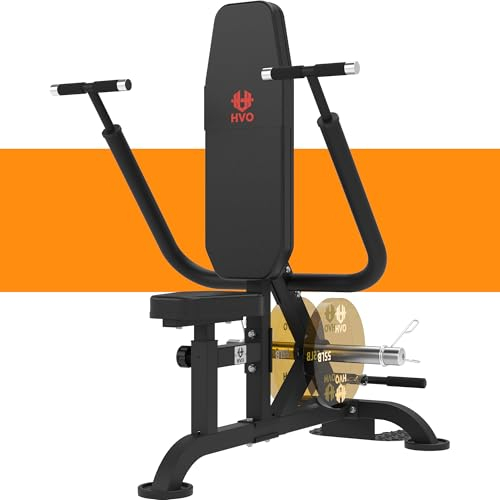 HVO Trizepsmaschine Dipmaschine Sitzend: Trizeps Bizeps Trainingsgerät Trizeptrainer für Zuhause im Sitzen Trizepsdrücken-Maschine Seated Tricep Dip Machine für Krafttrainingsgerät Schwarz