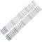 Lskjzzn Bandes LED Compatible for Hi-Sense TV H58A6100 H58AE6000 H58AE6100UK CRH-BK58S13030T051087D-REV1.2 W JL.D580A1330-365AS-M_V02