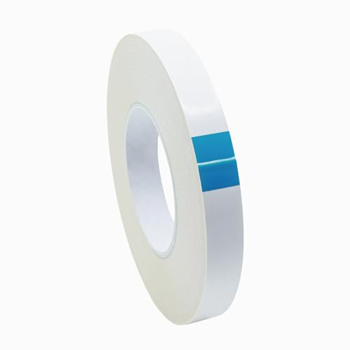 KLEBASTO doppelseitiges Klebeband | Handreißbar | HyperTape | Extra stark klebend | Universal-Klebeband | beidseitiges klebeband für die meisten Untergründe (9mm x 50m)