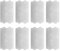 8 PCS High Temperature Resistant Microwave Waveguide Cover, Microwave Oven Mica Plate Sheet Oven Parts Universal Mica Sheet Replacement Heat Insulation Accessories for Home Kitchen 115 X 65 Mm