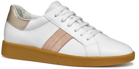 Geox Damen - Sneaker MELEDA in weiß Glattleder