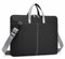 SPAHER Sacoche Ordinateur Portable 18 Pouces Sacoche PC Cartable Femme Housse Ordinateur Portable Mallette Sacoche Travail Porte Document Pochette Portable Sac Bandoulière Femme Sac à Main Noir