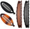 4 Stück Bananenspange, Banana Clip, Rutschfeste Vintage Bananen Clip für Frauen Dickes und Dünnes Langes, Lockiges Glattes Haar Pferdeschwanz, Fischschwanz Banana Hair Clip für Modische Frisuren