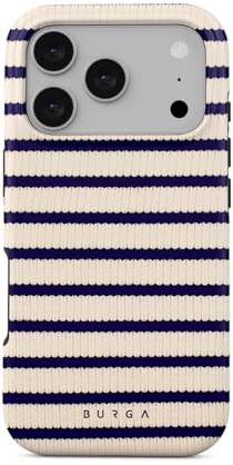 BURGA Handyhülle für iPhone 17 Pro – Unisex Hybrid-Schutzhülle mit stoßdämpfendem TPU & kratzfester Außenschale, erhöhter Displayrand, MagSafe-kompatibel, kabelloses Laden, stylisches Design