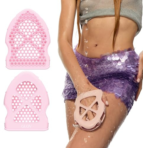 Glov Bubblemate Körperpflege Pad Silikon Handschuh für Dusche Reinigung Massage Hautpflege Hygienisch und Flexibel für Die Tägliche Anwendung