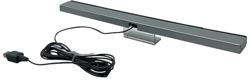 Barra de Sensores Infrarrojos con Cable para Consola Nintendo Wii y Wii U, Conector USB de 2 m, Soporte Estable Incluido, Compatible con Emuladores, Instalación Fácil Plug and Play