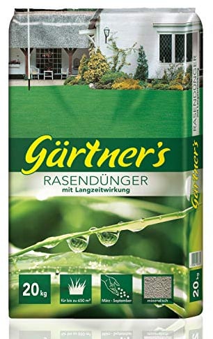 Gärtner’s Rasendünger mit Langzeitwirkung 20 kg