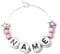 Libby's Market Place Personalised Name Wine Glass Charm with Stars on a Gift Card