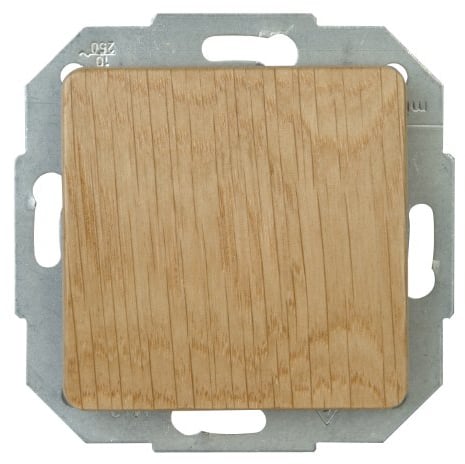 Kopp 618730081 Milano Eiche-Natur Kreuzschalter