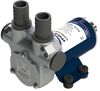 Pompa per Travaso Gasolio 12v Marco VP45N, per Rifornimento, e Travaso, Antigelo, Olio, Autoadescante, di Auto, Moto, Barche, Gommoni, 45l/min, 1.2 Bar, Irrifarma