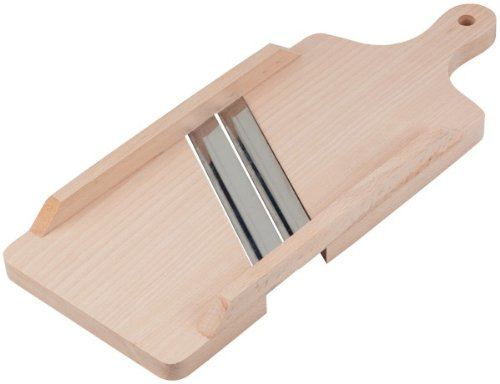 Gravidus Holz Krauthobel Gemüsehobel 2 Klingen