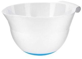 bs 2 x 3lt Baking Cooking Kitchen Mixing Bowl with Non-slip Base & Handle (Pink)