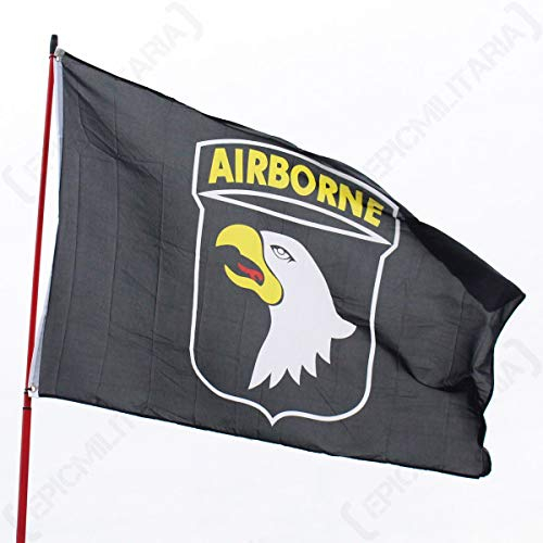Epic Militaria Drapeau US 101e de l'armée aéroportée 5 x 3 m
