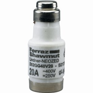 Mersen Neozed-Sicherungseinsatz D02 20A (10Stk.)