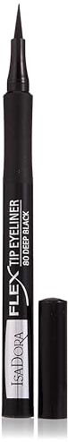 Isadora Flex 80 Deep Black Liquid Eyeliner 1,2 ml
