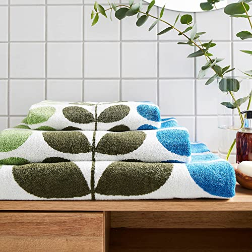 Orla Kiely Trio Stem Riviera Towels Bathroom Linen: Bath Towel, 70x125cm