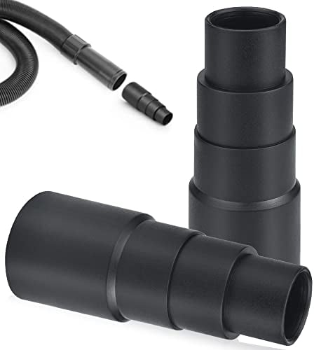 XAVSWRDE 2 PCS Vacuum Cleaner Hose Adapter Universal Vacuum Adapter Dust Extraction Hose Conversion Adaptor Vacuums Hoses Converter for Power Tools Circular Saw Table Saw Grinder 25mm/30mm/34mm/42mm