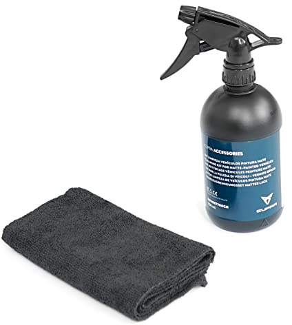 CUPRA Set per Pulizia Vernice Opaca, Spray e Panno in Microfibra, per Interni ed Esterni, Rimozione Sporco e Insetti, Superfici Non Porose