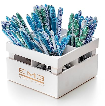 Eme YOU & ME VERO MIX&MATCH SERVIZIO 24 PZ 6 POSTI TAVOLA COLORI ASSORTITI MADE IN ITALY FORCHETTA COLTELLO CUCCHIAIO CUCCHIAINO