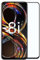OcioDual Protector de Pantalla Cristal Templado con Marco Negro para Realme 8i/Narzo 50 4G, Vidrio Premium con Borde 9D y Dureza 9H, Antigolpes, Anticaídas, Antiarañazos