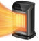1800 W Stufetta Elettrica Basso Consumo, PTC Elettrica In Ceramica con Termostato, 4 Modalità di Riscaldamento, Oscillazione di 60°, Protezione da Surriscaldamento e Ribaltamento