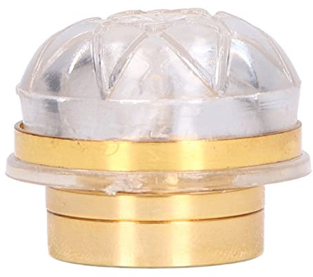Bagima 1:12 Dollhouse Chandelier Battery Powered Vivid Gold Classic Dollhouse Decor