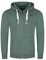 riverso Sweatjacke Herren mit Kapuze Reißverschluss Regular Fit RIVNoah Kapuzenjacke Grün 3XL, Größe:3XL, Farbe:Forest Green