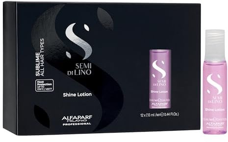 Alfaparf Milano Semi Di Lino Sublime Shine Lotion 12x13ml - tratamiento brillo