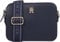 Tommy Hilfiger Damen Umhängetasche Logotape Camera Bag Breiter Tragegurt, Blau (Space Blue), Einheitsgröße