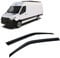 CarJoy Windabweiser Luftabweiser Regenabweiser Seitenfensterabweiser Kompatibel mit Mercedes Benz Sprinter 2006-2024 Autofenster Regenschutz Regenabweiser Anklebbare Deflektoren 2 Stück