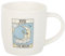 Something Different Wholesale The Moon - Tazza vintage per tarocchi, design celestiale, capacità 350 ml, adatta al microonde e alla lavastoviglie, ideale per gli amanti dei tarocchi, regalo unico per