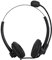 DOUQIFEI Customer Service Headset Professional Noise Canceling Telephone Headphone with Broadband HD Speakers and Adjustable Stainless Steel Bars for Call Center Operators