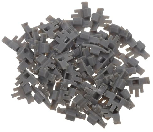 HOLIDYOYO 50pcs Plastic Soft Close Cabinet Hinge Angle Restrictor Clips for Kitchen Door Limiter Hinge Stopper for Cupboard Doors Accessories
