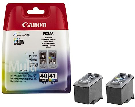 Canon Original CL-41 und PG-40 Ink Cartridge Combo Pack