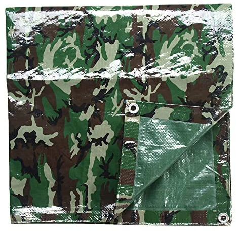 Mil-Tec Unisex – Erwachsene 14241020-Abdeckplane Abdeckplane, Woodland, Einheitsgröße