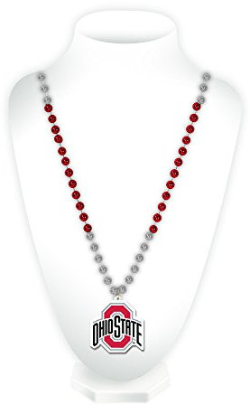 Rico NCAA Perlen mit Medaillon, Ohio State Buckeyes