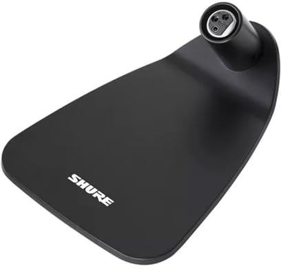 Shure CVD-B - Base per desktop XLR, cavo da 30 cm (nero)
