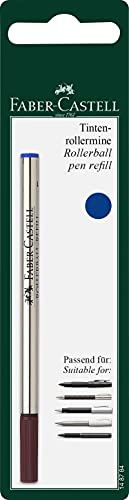 FABER-CASTELL 148784 - Tintenrollermine, Stärke M, blau, 1 Stück