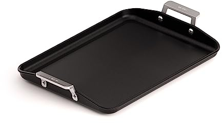 Valira Aire - Plancha Premium de 34x25 cm hecho en España, aluminio fundido con antiadherente reforzado, no apta para inducción