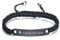 VNOX Passen Paar Armbänder Handgemachte Geflochtene Nylon-Seil Sein und ihr Edelstahl 3A Zirkonia paar Armband,Kostenlose Gravur