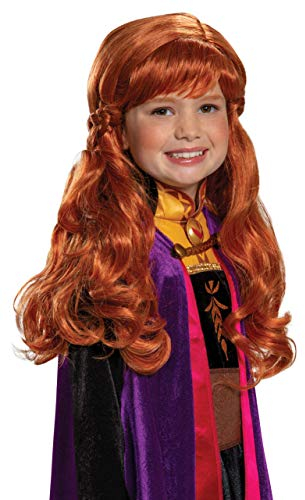 Disney Frozen 2 Anna Costume Accessory, Officially Licensed by Disguise, Comfortable Fit and Detailed Design, One Size Child