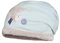 maximo Mädchen Beanie aus Jersey mit Plüschstern Mütze, Grau (Kieselgrau/Seegras 1043), (Herstellergröße: 51)