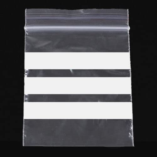 100 15 x 20 GRIPWELL® Grip Seal Bags | Reusable Clear Plastic Bags | Strong Resealable Zip Lock | Polythene Packaging for Food Storage Jewellery Medicine Herbs 37.5cm x 50cm