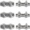 M5 Duplex Klemme Drahtseilklemme Bolt Edelstahl 304 Seilklemme für 5mm Drahtseil Stahlseil Wäscheleine, Markise fixiert 6 Stück