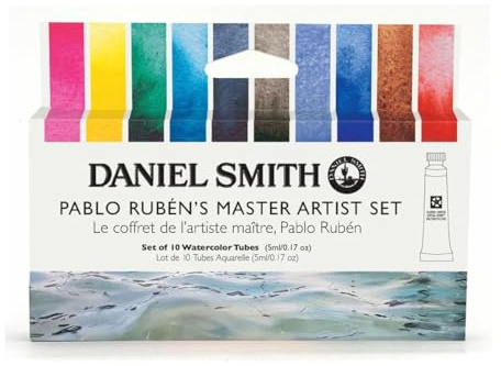 Daniel Smith 10X5ML Pablo Rubens Master Artist Set, Blues, 5ml (Pack of 10) - 50 Units
