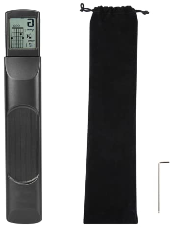 Guitar Chord Practice Tool, Guitar Trainer Black Praktischer Pocket Guitar Trainer Chord Trainer für Erwachsene und Kinder Trainer Anfänger