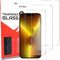 QUITECO Verre Trempé pour iPhone 13 Pro Max/iPhone 14 Plus [3 PIÈCES] Vitre Protection Protecteur d'écran