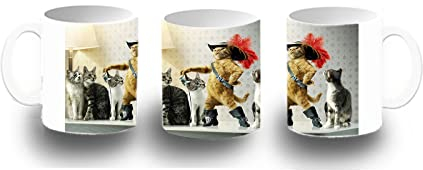 MERCHANDMANIA TAZA DE PLASTICO el gato con botas aventurero heroe cuentos plastic mug.
